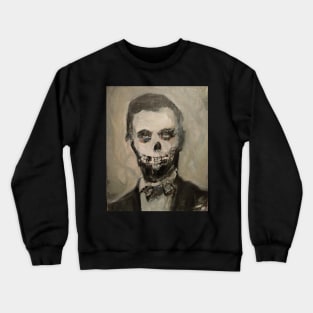 Abe Lincoln misfits skull Crewneck Sweatshirt